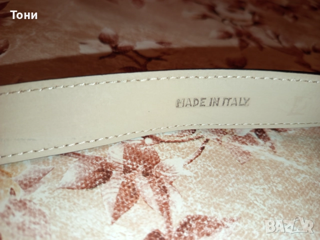 CORTI MILANO Оригинал Нов Дамски Колан от Естествена Кожа 90см., снимка 11 - Колани - 52777265