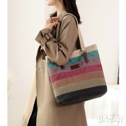 Дамска чанта тип торба Color 1133, снимка 2 - Чанти - 43054918