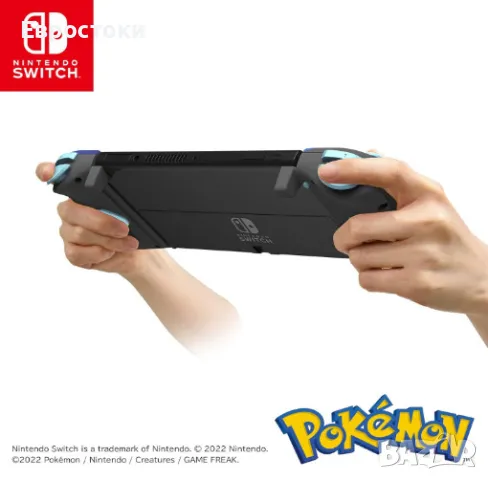 Контролер Nintendo HORI Split Pad Compact Pokemon Gengar, официално лицензиран от Nintendo & Pokémon, снимка 5 - Аксесоари - 47347119