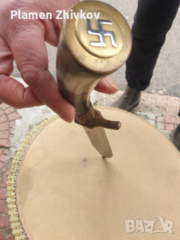 голям ловен нож с кокалена дръжка , снимка 8 - Ножове - 52636563