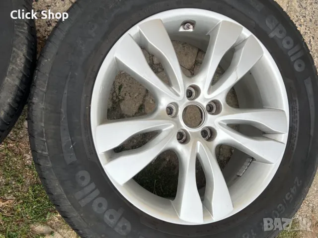 5х114.3 18 цола Лети джанти  Hyundai Kia Mazda Honda Suzuki Nissan Mitsubishi Toyota Dacia Renault, снимка 2 - Гуми и джанти - 47645654
