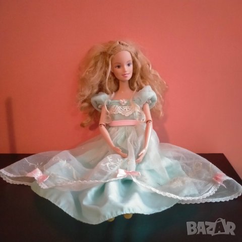 Колекционерска кукла Barbie Geneviève ballerina Mattel 1999 37 cm, снимка 1 - Колекции - 43698338