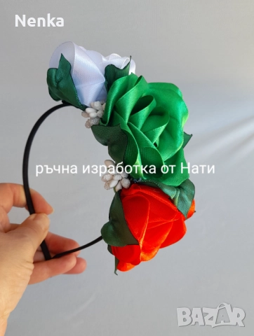 Диадеми и китки за калпак , снимка 5 - Аксесоари за коса - 52070227