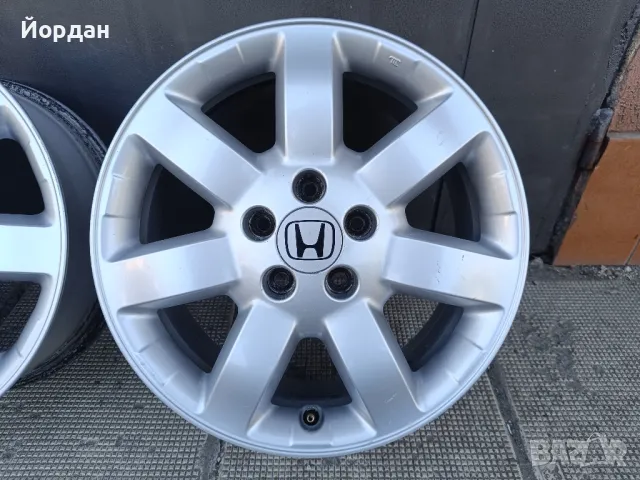 Оригинални алуминиеви джанти 17 цола HONDA CR-V / ХОНДА ЦР-В 5x114,3 64,1, снимка 9 - Гуми и джанти - 49993386
