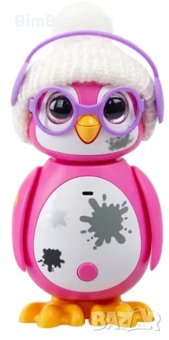 Интерактивна играчка Мини пингвин розов / син / черен - светлинни и звукови ефекти  / Silverlit , снимка 4 - Образователни игри - 49172589