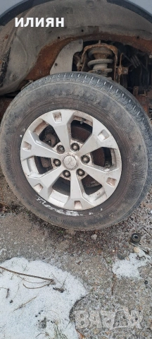 лети джанти 17цола за Mitsubishi L200 245 65 17 , снимка 4 - Гуми и джанти - 53171133