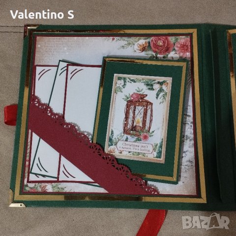 Коледен скрапбук албум, снимка 6 - Други - 39050134