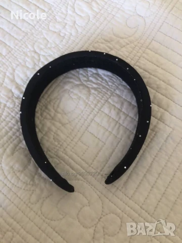 Различни диадеми от сатен и кадифе, снимка 9 - Аксесоари за коса - 50893777