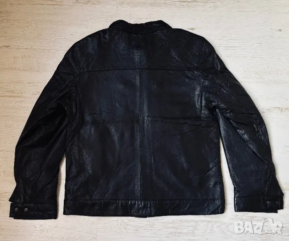 Мъжко кожено яке, снимка 3 - Якета - 48592106