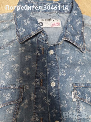 Дамска дънкена риза , снимка 2 - Ризи - 34984135