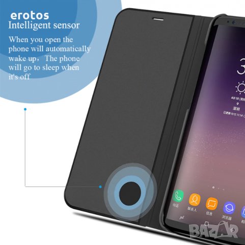Активен флип калъф Huawei P30/P30Lite/P20Lite/Mirror Flip Cover Huawei P30/P20, снимка 4 - Калъфи, кейсове - 26921340