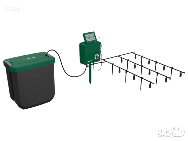 НОВИ! Соларен комплект за напояване Parkside 20 растения, снимка 5 - Напояване - 52400216