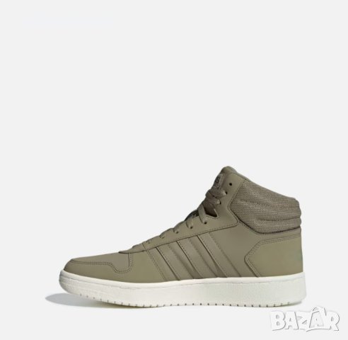 НАМАЛЕНИЕ!!! Мъжки маратонки ADIDAS Hoops 2.0 VS Mid Orbit Green H05683, снимка 2 - Маратонки - 43233883