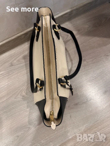 Lauren Ralph Lauren чанта естествена кожа, снимка 8 - Чанти - 50591002
