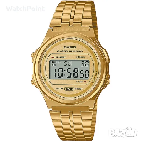 Мъжки дигитален часовник Casio - A171WEG-9AEF, снимка 1 - Мъжки - 48846584