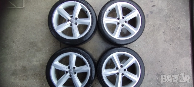 джанти и гуми от Ауди А5 18 5х112 66 ЕТ 29 S LINE 8T Audi A6 Audi A4