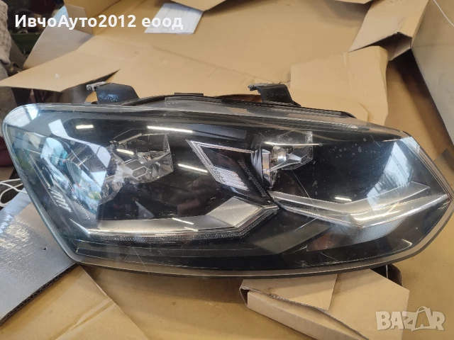 фар десен vw polo 14-17 full led hella