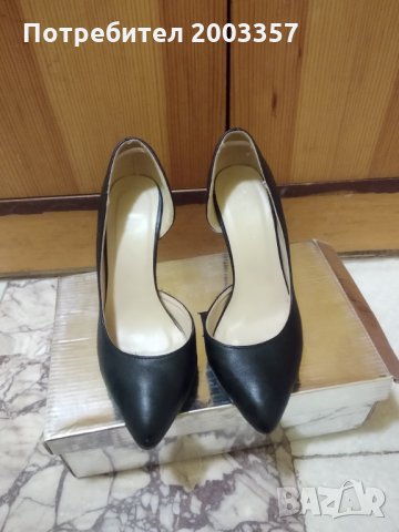 Отворени обувки, снимка 1 - Дамски обувки на ток - 33379153