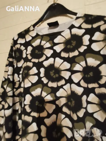 СТРАХОТНА ТУНИКА ЕФЕКТЕН ДЕСЕН 3XL-4XL, снимка 2 - Туники - 49732750