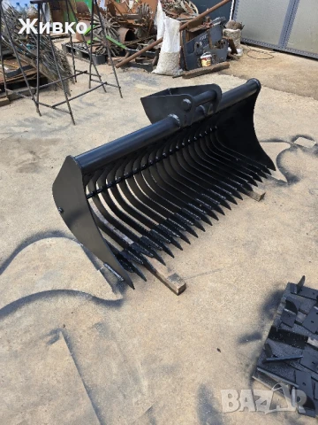 Кофа за камъни за багер, пресевна кофа, снимка 2 - Селскостопанска техника - 50451490