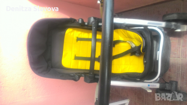 Продавам детска количка от 3 части.Кош за бебе,седалка за кола и летен кош., снимка 4 - Детски колички - 36489447