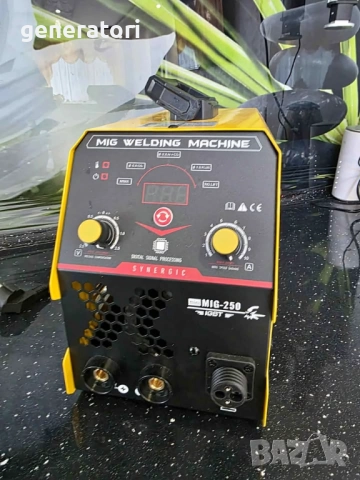 Tелоподаващо MIG/CO2 - 250А - мини, професионалнo, инверторнo - ТЕЛОПОДАВАЩ АПАРАТ + Електрожен, снимка 4 - Други машини и части - 52195333