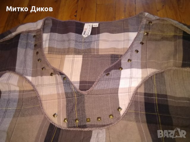 Маркова холандска риза Гарсия памук женска с метални орнаменти нова размер ХЛ, снимка 2 - Ризи - 38217529