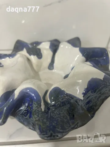 Керамична купа, ръчно изработена, снимка 7 - Декорация за дома - 50145198