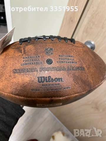 Топка за Ръгби Wilson, снимка 3 - Футбол - 52457031