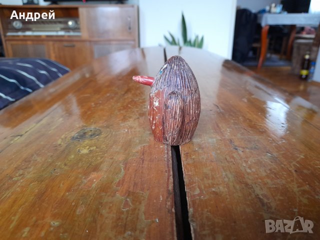 Стара дървена фигурка #4, снимка 2 - Колекции - 38829789