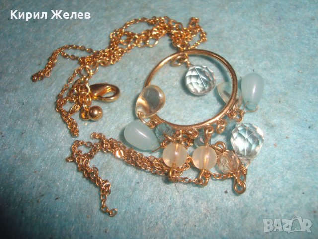 ЗЛАТИСТ АРТ БЛЯСКАВ МЕДАЛОН ПЕНДАНТ УКРАШЕНИЕ 4303, снимка 3 - Колиета, медальони, синджири - 35272037