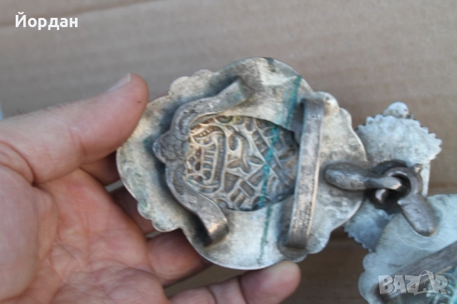 Сребърни пафти, снимка 9 - Антикварни и старинни предмети - 52367237