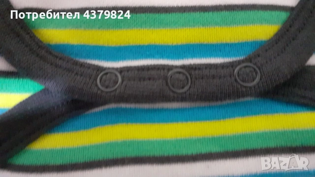 Нов немски бебешки бодита р.74/80 , с этикет, без никакви забележки, 100% памук, снимка 5 - Бодита за бебе - 53470255