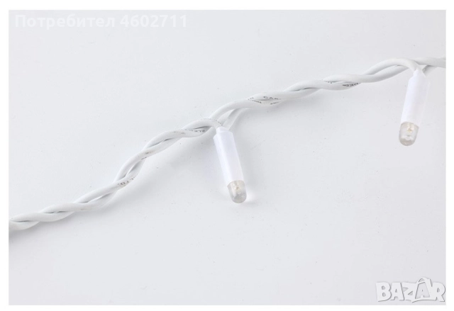 Коледни лампички тип "Падащ сняг", снимка 2 - Декорация за дома - 51983013