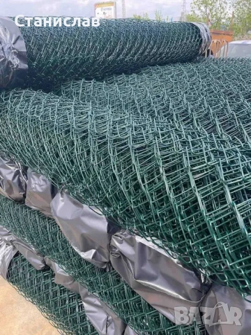 Поцинкована оградна мрежа. Мрежа с PVC покритие., снимка 4 - Огради и мрежи - 53409868