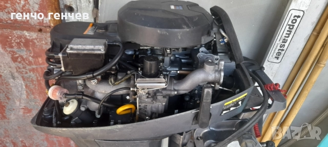 Продавам Ямаха четиритактова с дълъг ботуш, снимка 3 - Воден транспорт - 51630576