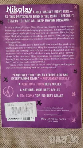 Miley Cyrus: Miles to Go  книга, снимка 2 - Художествена литература - 49905070