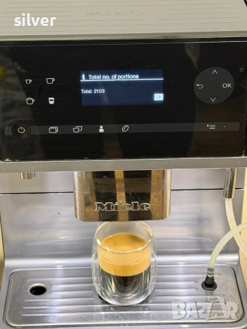 Кафемашина кафе автомат miele с гаранция, снимка 9 - Кафемашини - 53573809