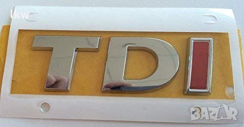Емблема, Надпис с логото TDI за Volkswagen, снимка 2 - Аксесоари и консумативи - 26531488