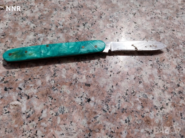 Старо джобно ножче , снимка 2 - Ножове - 51604647