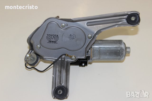 Задно моторче чистачка Toyota Avensis T250 комби (2003-2009г.) мотор 85130-05100 / 8513005100, снимка 2 - Части - 43563098
