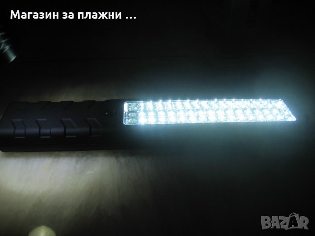 QS-48+5LED Акумулаторна лампа, снимка 8 - Лед осветление - 28517048