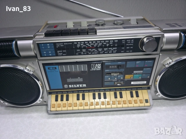 Радиокасетофон Silver st5500, снимка 2 - Радиокасетофони, транзистори - 53011991