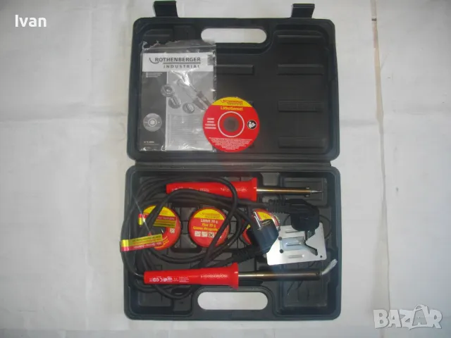 ROTHENBERGER INDUSTRIAL КОМПЛЕКТ 2 БРОЯ ЕЛЕКТРИЧЕСКИ ПОЯЛНИЦИ РОТЕНБЕРГЕР ИНДУСТРИАЛ ВИСОК КЛАС, снимка 3 - Поялници и запояване - 48983088