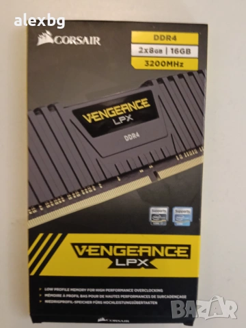 64GB Corsair Vengeance 8x8GB 3200MHZ, снимка 6 - RAM памет - 53349839