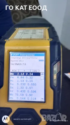 Анализ на метали , снимка 3 - Други услуги - 49601320