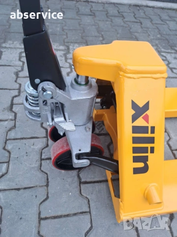 Палетна количка Xilin BF-III 2500 кг – Премиум клас, снимка 6 - Индустриална техника - 53412921