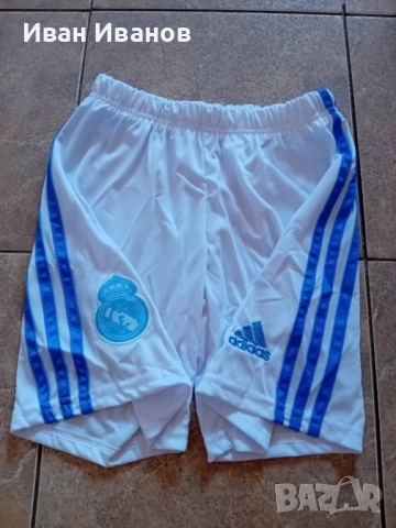 3 бр. чисто нови оригинални къси панталонки на Реал Мадрид, снимка 8 - Футбол - 51745883