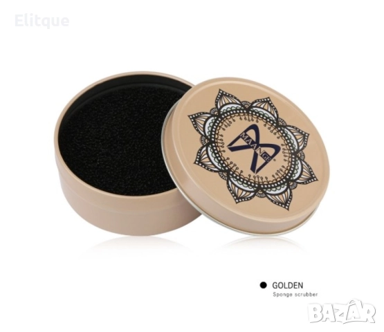 Кутия с гъбка за почистване на четки за грим  MAANGE с активен въглен HZS103, снимка 17 - Други - 52820399