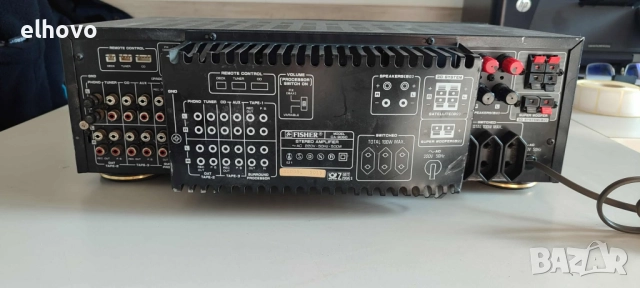 Стерео усилвател Fisher CA-9050, снимка 3 - Ресийвъри, усилватели, смесителни пултове - 52520482